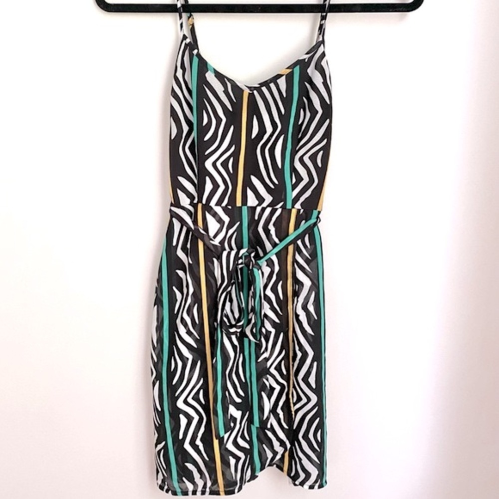 F21 Aztec Print Dress